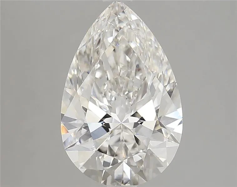 3.10ct Pear Lab Grown Diamond (Colour F, Clarity VVS1, IGI Certified)