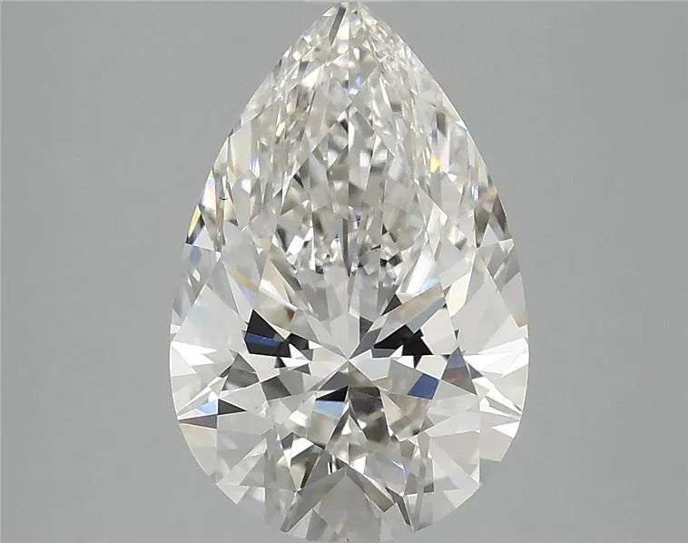 3.10ct Pear Lab Grown Diamond (Colour G, Clarity VS1, IGI Certified)