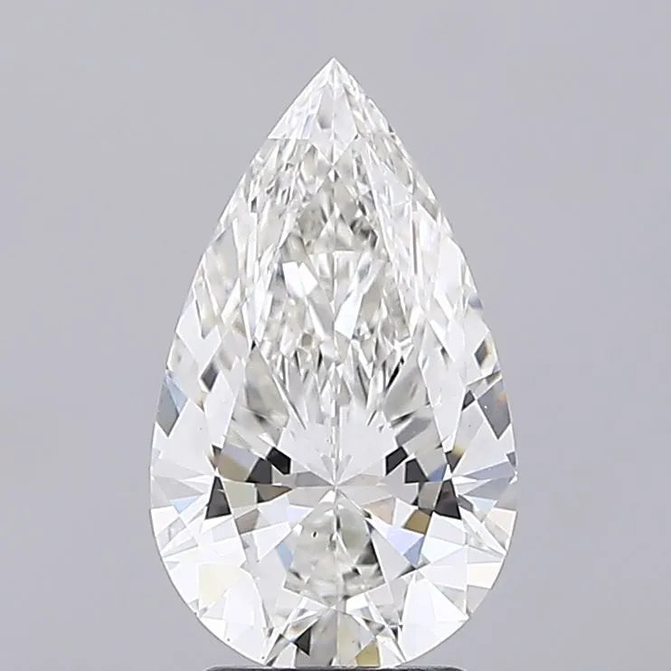 3.10ct Pear Lab Grown Diamond (Colour G, Clarity VS1, IGI Certified)