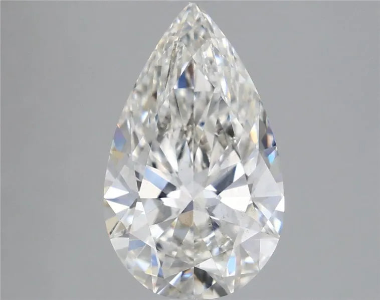 3.10ct Pear Lab Grown Diamond (Colour G, Clarity VS2, IGI Certified)
