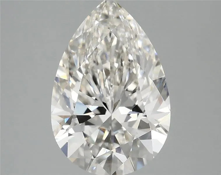 3.10ct Pear Lab Grown Diamond (Colour G, Clarity VVS1, IGI Certified)