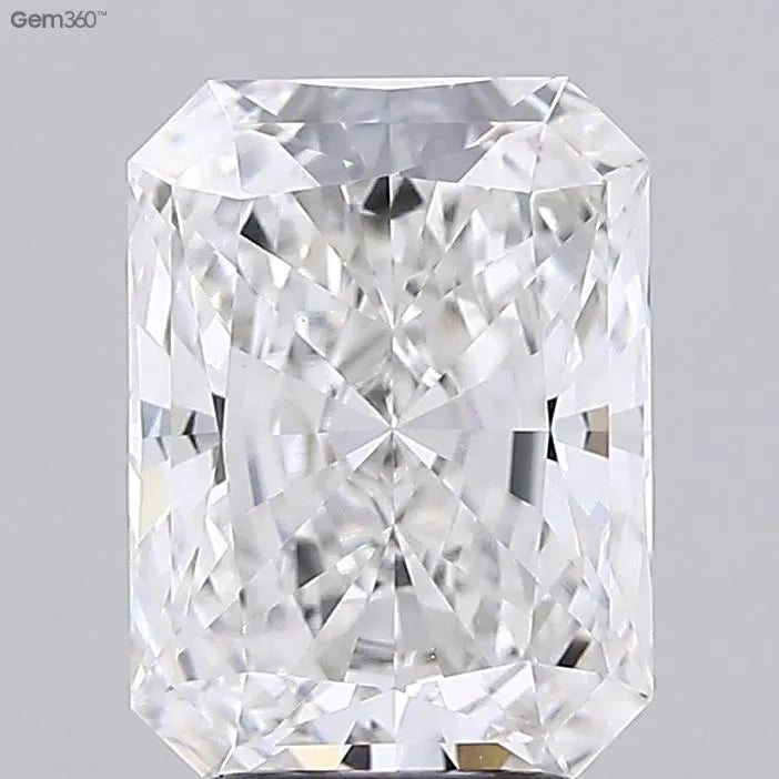 3.10ct Radiant Lab Grown Diamond (Colour E, Clarity VVS2, IGI Certified)
