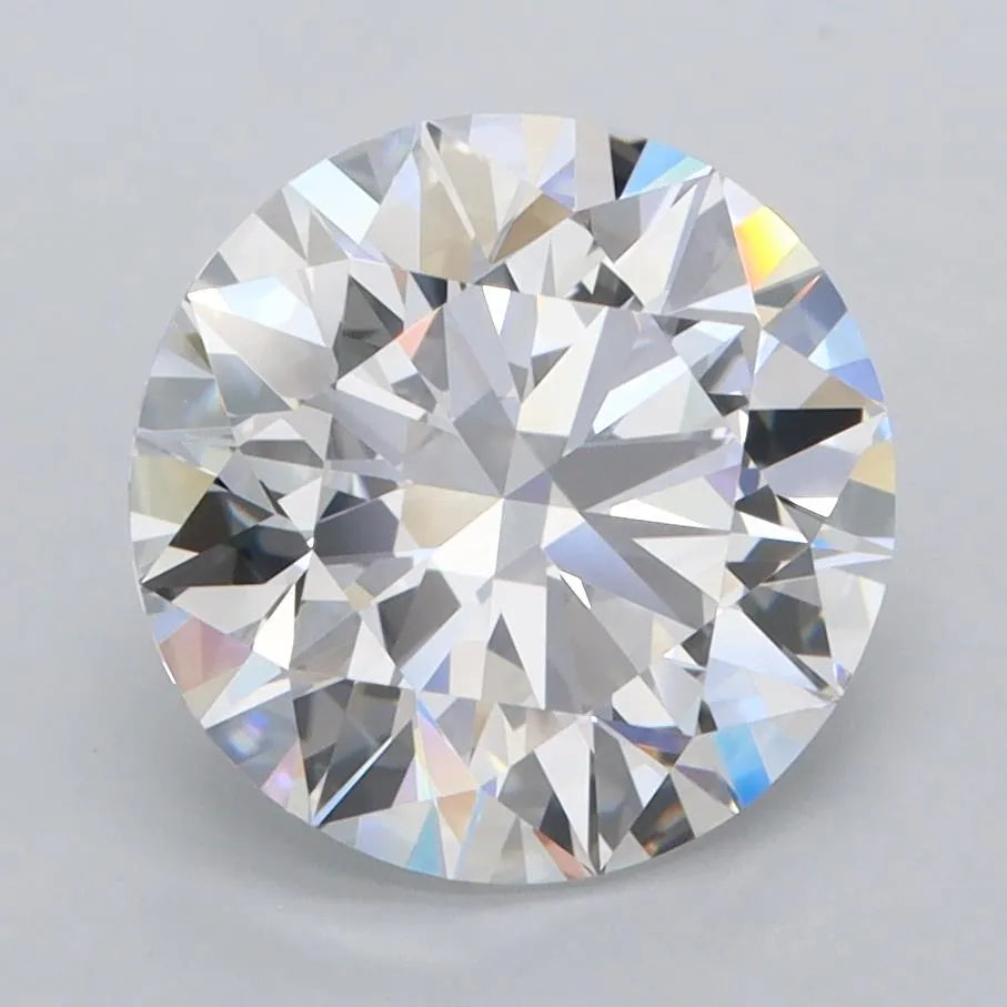 3.10ct Round Lab Grown Diamond (Colour D, Clarity FL, Cut ID, IGI Certified)