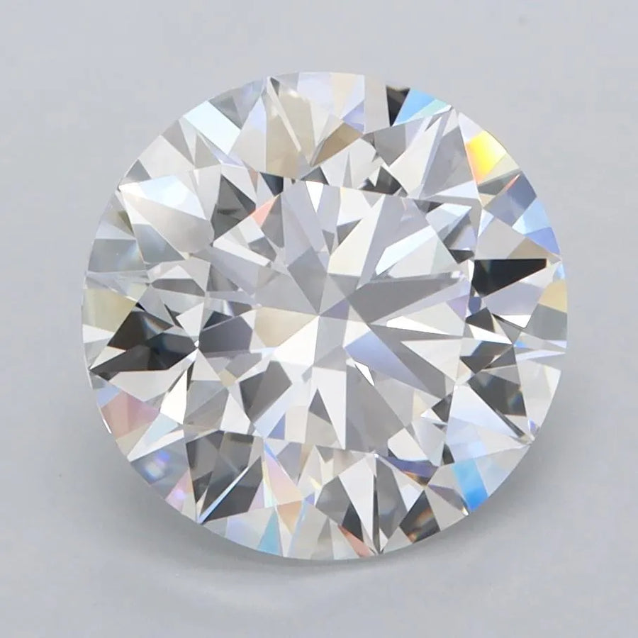 3.10ct Round Lab Grown Diamond (Colour D, Clarity FL, Cut ID, IGI Certified)