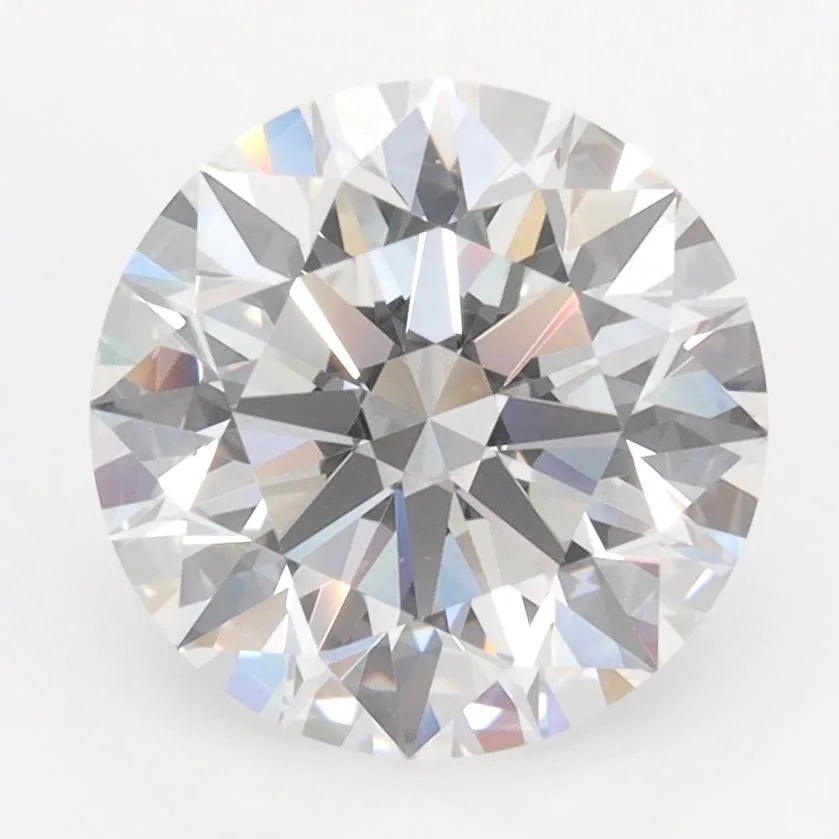 3.10ct Round Lab Grown Diamond (Colour D, Clarity IF, Cut ID, IGI Certified)