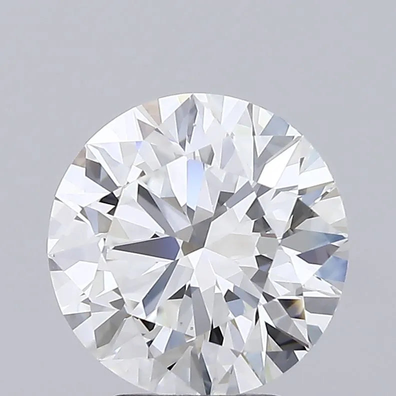 3.10ct Round Lab Grown Diamond (Colour E, Clarity IF, Cut ID, IGI Certified)