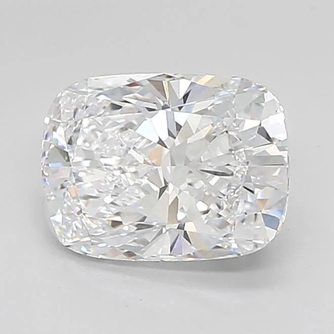 3.11ct Cushion modified Lab Grown Diamond (Colour D, Clarity VVS1, Cut EX, IGI Certified)