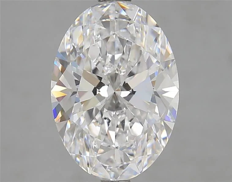 3.11ct Oval Lab Grown Diamond (Colour D, Clarity IF, IGI Certified)