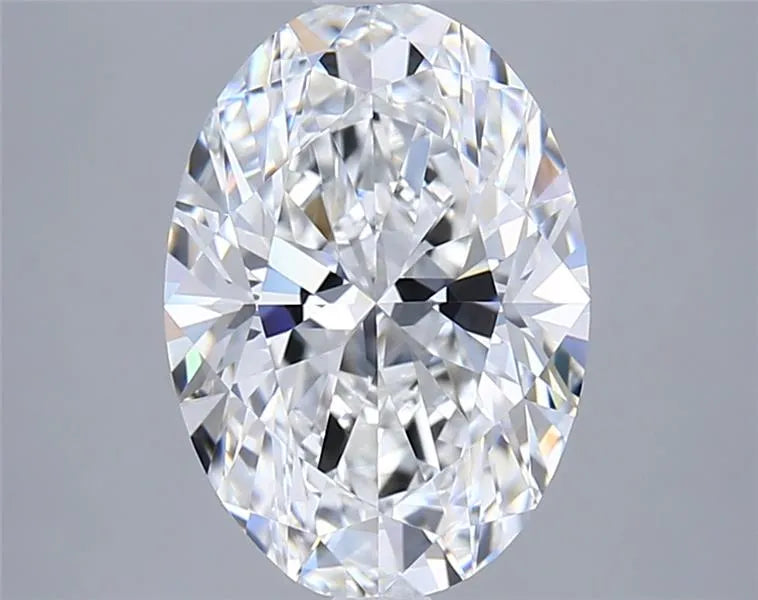 3.11ct Oval Lab Grown Diamond (Colour E, Clarity VVS1, IGI Certified)