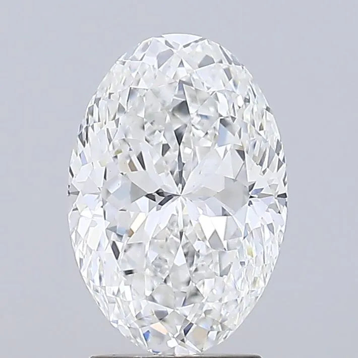 3.11ct Oval Lab Grown Diamond (Colour E, Clarity VVS2, IGI Certified)
