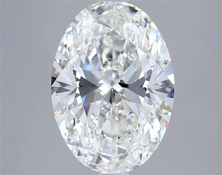 3.11ct Oval Lab Grown Diamond (Colour E, Clarity VVS2, IGI Certified)