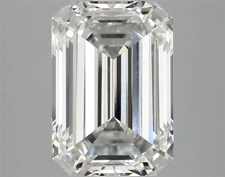 3.12ct Emerald Lab Grown Diamond (Colour G, Clarity VVS2, IGI Certified)