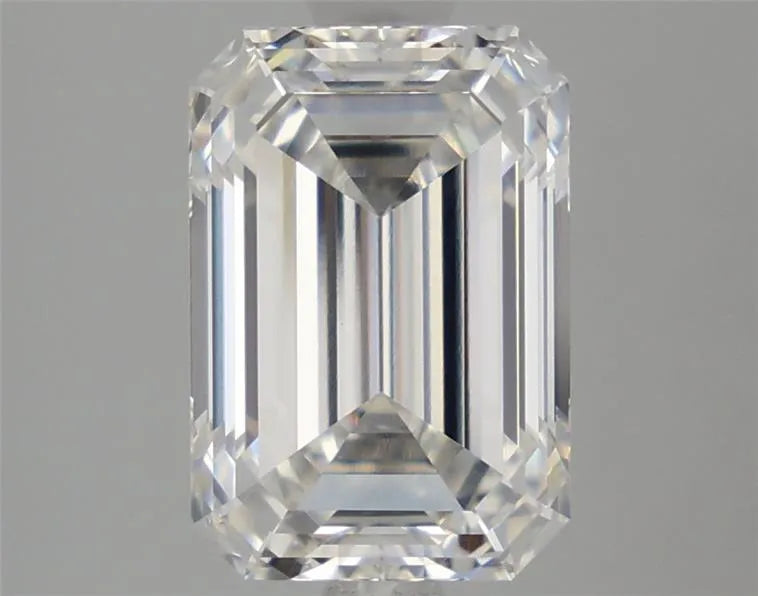 3.12ct Emerald Lab Grown Diamond (Colour G, Clarity VVS2, IGI Certified)