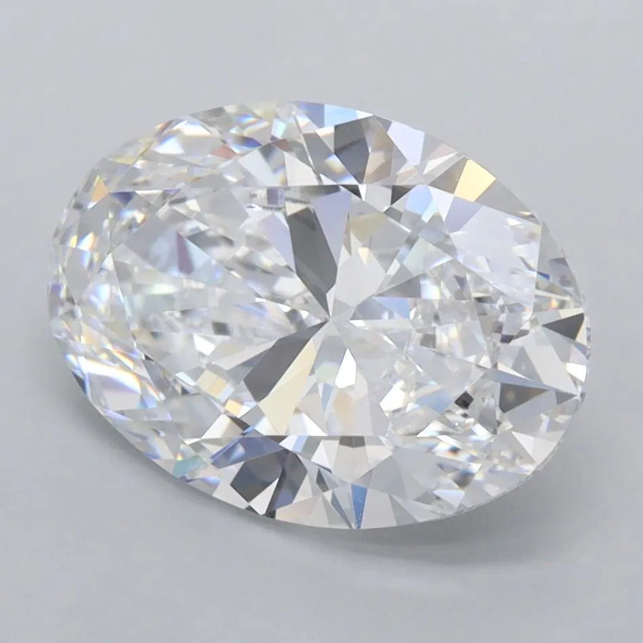 3.12ct Oval Lab Grown Diamond (Colour D, Clarity FL, IGI Certified)