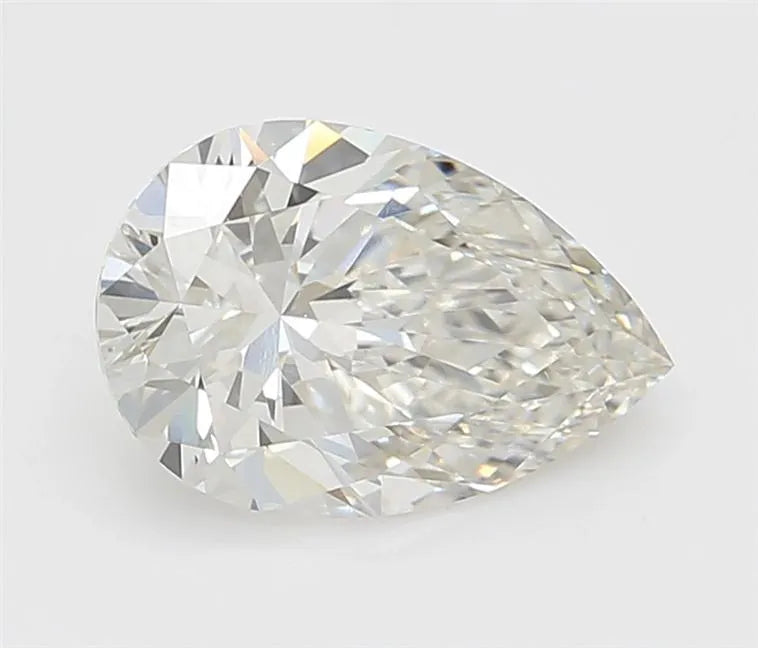 3.12ct Pear Lab Grown Diamond (Colour H, Clarity VVS2, IGI Certified)