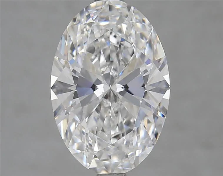 3.13ct Oval Lab Grown Diamond (Colour D, Clarity FL, IGI Certified)