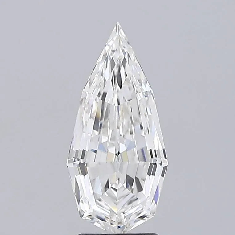 3.13ct Pear Lab Grown Diamond (Colour F, Clarity VVS2, IGI Certified)