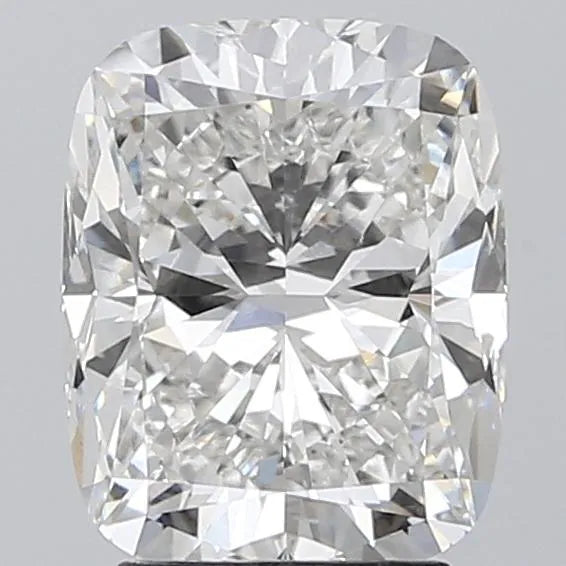 3.14ct Cushion brilliant Lab Grown Diamond (Colour G, Clarity VVS2, GIA Certified)
