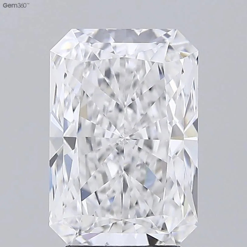 3.14ct Radiant Lab Grown Diamond (Colour D, Clarity IF, IGI Certified)