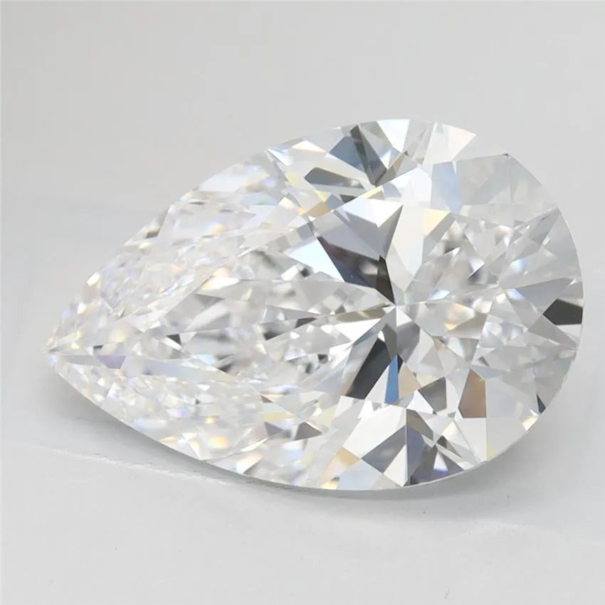 3.15ct Pear Lab Grown Diamond (Colour D, Clarity VVS1, GIA Certified)