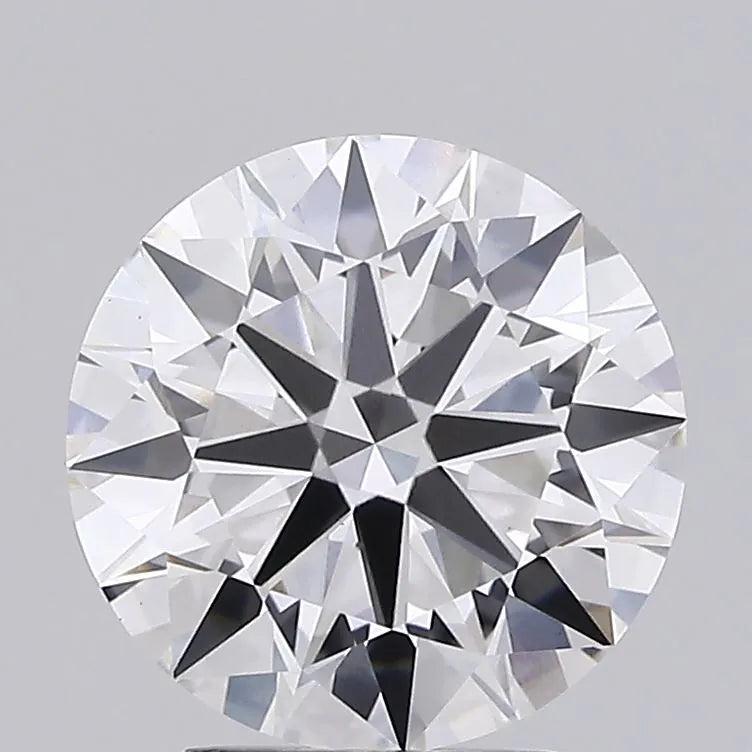 3.15ct Round Lab Grown Diamond (Colour F, Clarity VVS2, Cut ID, IGI Certified)