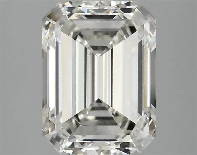 3.18ct Emerald Lab Grown Diamond (Colour G, Clarity VVS2, IGI Certified)