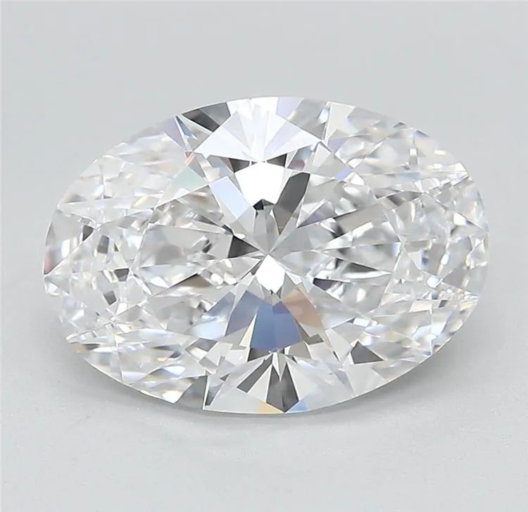 3.18ct Oval Lab Grown Diamond (Colour D, Clarity VVS1, Cut EX, IGI Certified)