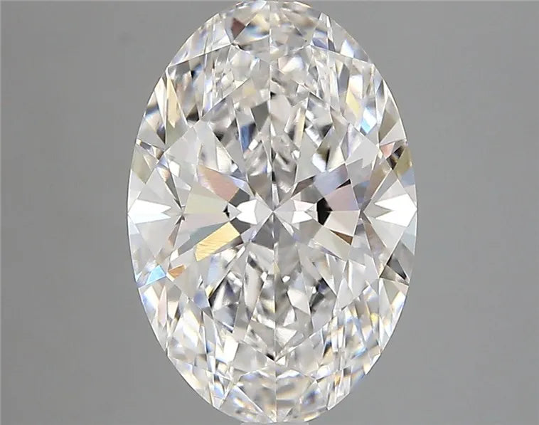 3.18ct Oval Lab Grown Diamond (Colour E, Clarity VVS1, IGI Certified)