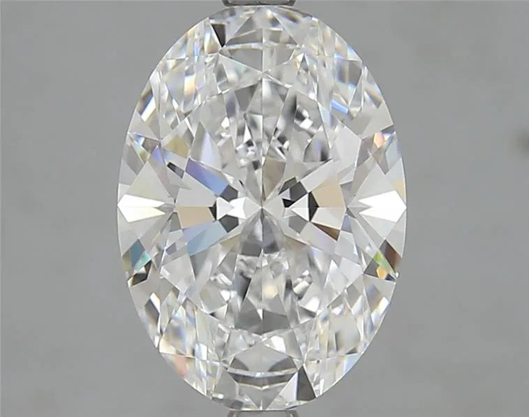 3.20ct Oval Lab Grown Diamond (Colour D, Clarity FL, Cut EX, IGI Certified)