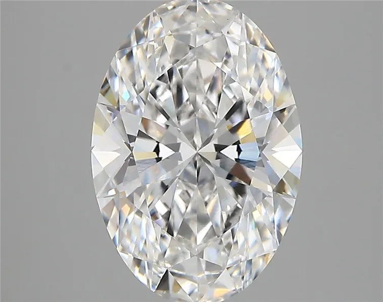 3.20ct Oval Lab Grown Diamond (Colour D, Clarity VVS2, IGI Certified)