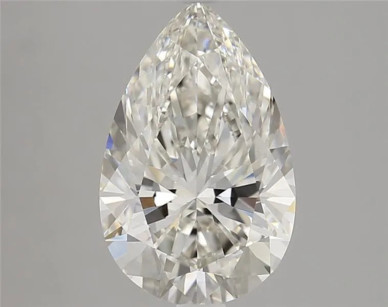 3.20ct Pear Lab Grown Diamond (Colour H, Clarity VVS2, IGI Certified)