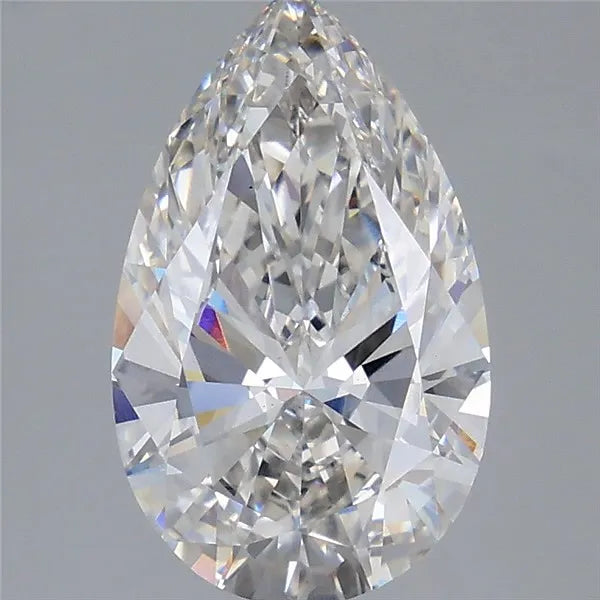 3.21ct Pear Lab Grown Diamond (Colour G, Clarity VS1, IGI Certified)