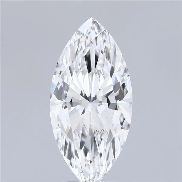 3.22ct Marquise Lab Grown Diamond (Colour D, Clarity VVS2, IGI Certified)