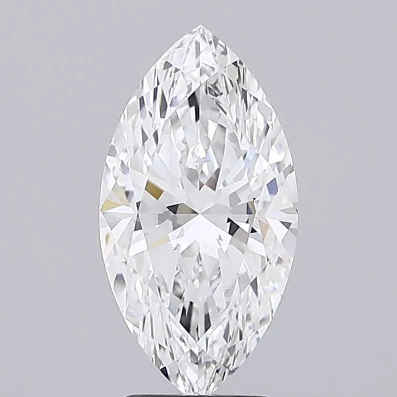 3.22ct Marquise Lab Grown Diamond (Colour D, Clarity VVS2, IGI Certified)