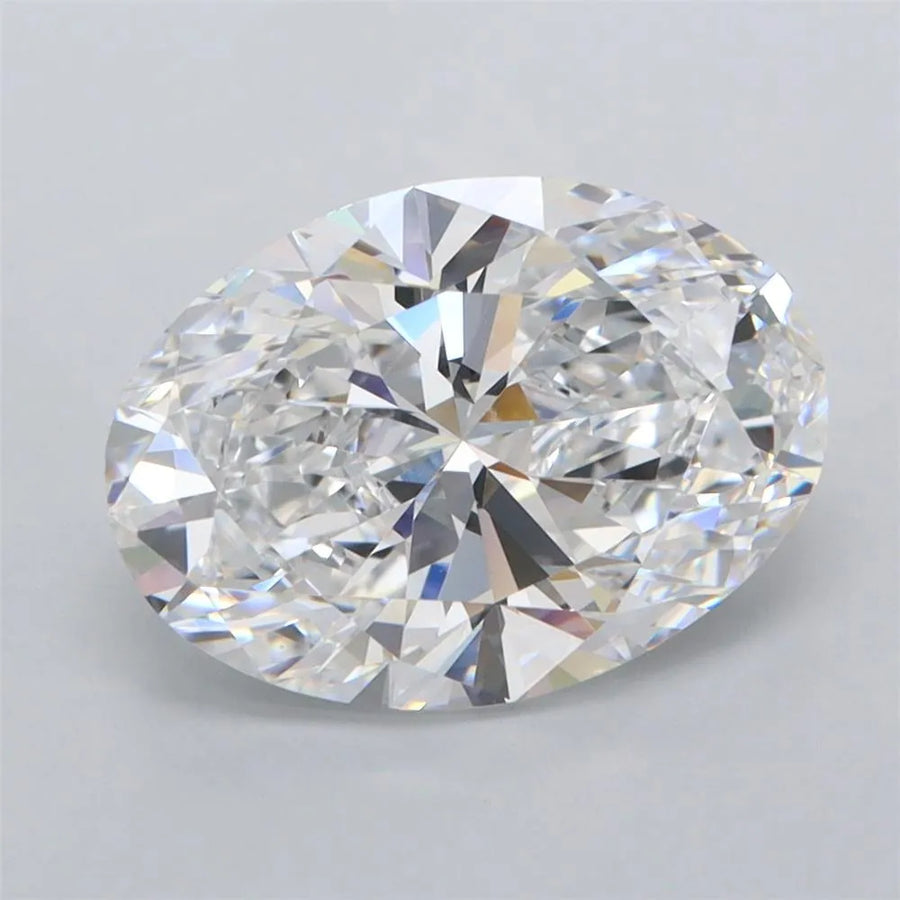 3.22ct Oval Lab Grown Diamond (Colour D, Clarity FL, IGI Certified)