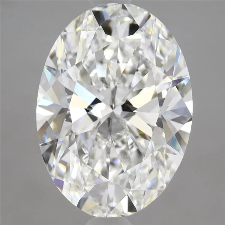 3.24ct Oval Lab Grown Diamond (Colour E, Clarity VVS2, IGI Certified)