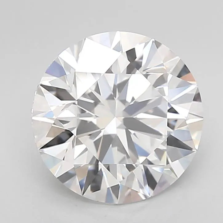 3.24ct Round Lab Grown Diamond (Colour D, Clarity IF, Cut ID, IGI Certified)