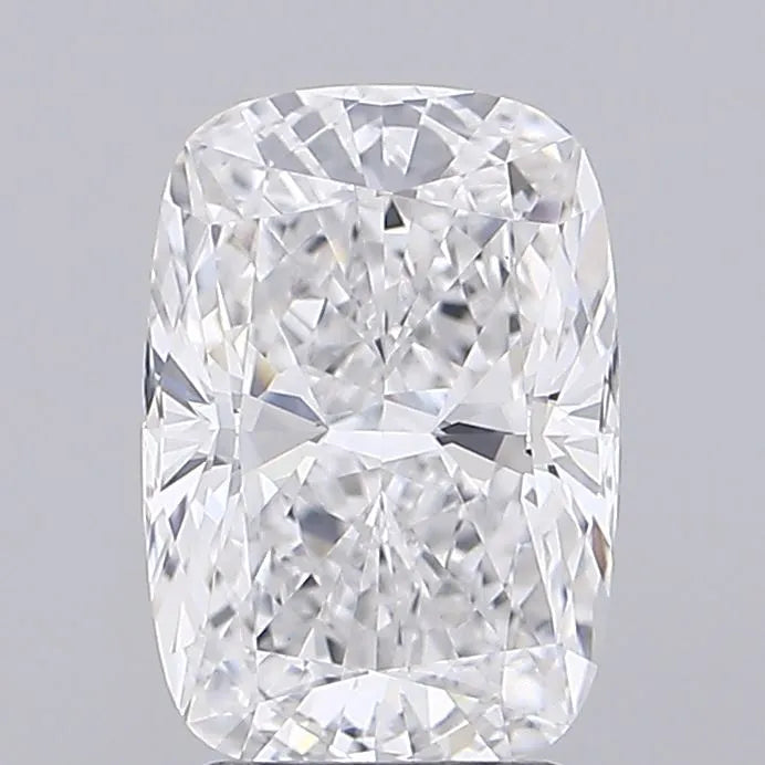 3.25ct Cushion modified Lab Grown Diamond (Colour D, Clarity VVS2, IGI Certified)