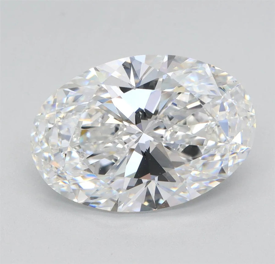 3.25ct Oval Lab Grown Diamond (Colour E, Clarity VS1, IGI Certified)