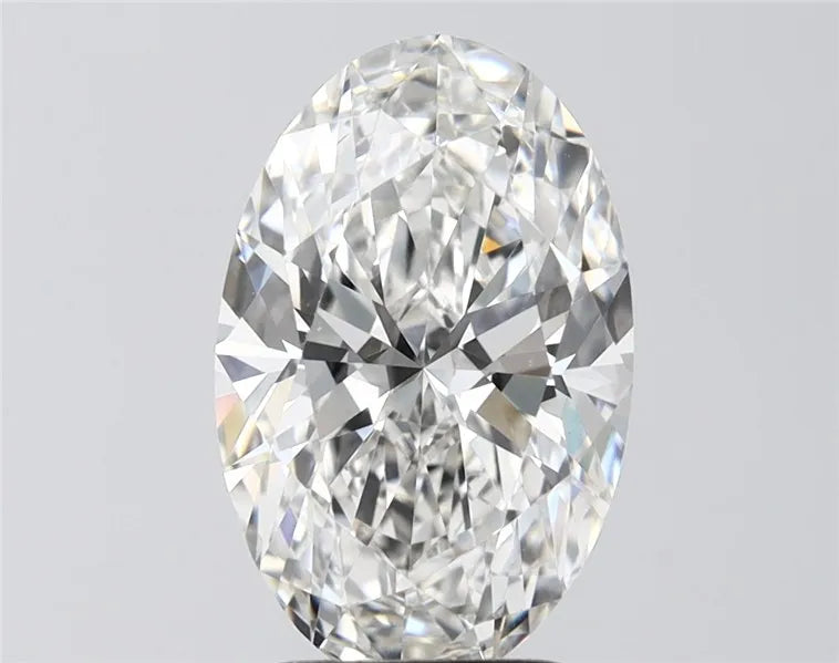 3.25ct Oval Lab Grown Diamond (Colour F, Clarity VVS2, IGI Certified)