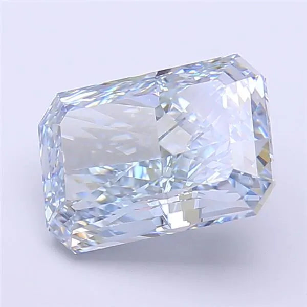 3.25ct Radiant Lab Grown Diamond (Colour Fancy Intense Blue, Clarity VVS2, IGI Certified)