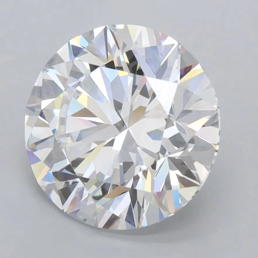 3.25ct Round Lab Grown Diamond (Colour D, Clarity FL, Cut ID, IGI Certified)
