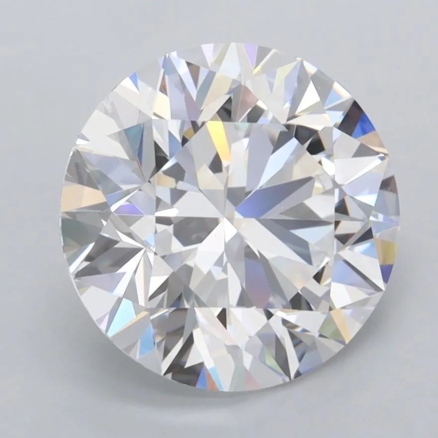 3.25ct Round Lab Grown Diamond (Colour D, Clarity FL, Cut ID, IGI Certified)