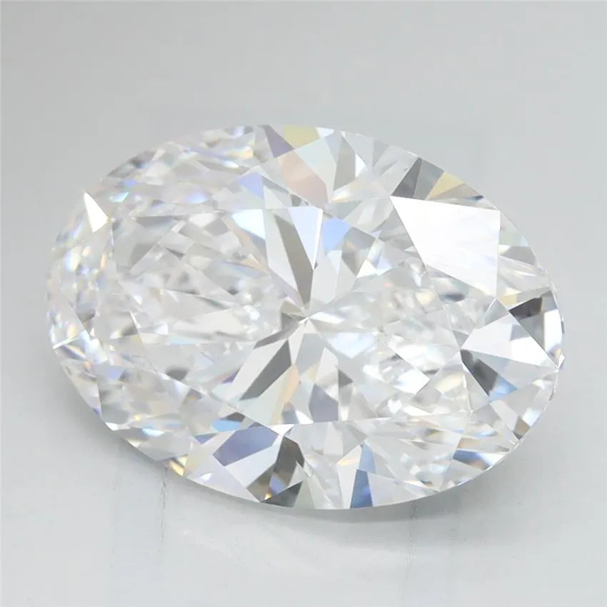 3.27ct Oval Lab Grown Diamond (Colour D, Clarity IF, Cut ID, GCAL Certified)