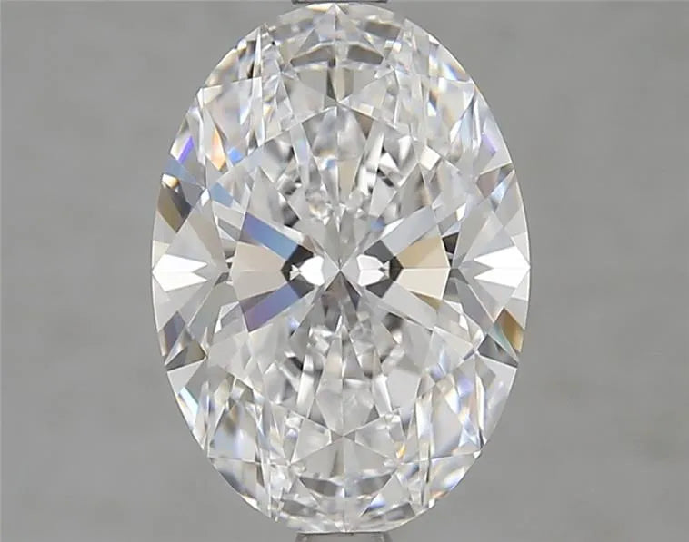 3.27ct Oval Lab Grown Diamond (Colour D, Clarity VVS1, IGI Certified)