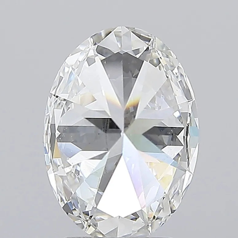 3.27ct Oval Lab Grown Diamond (Colour G, Clarity VVS2, IGI Certified)