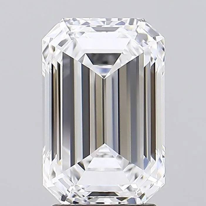 3.28ct Emerald Lab Grown Diamond (Colour D, Clarity IF, IGI Certified)