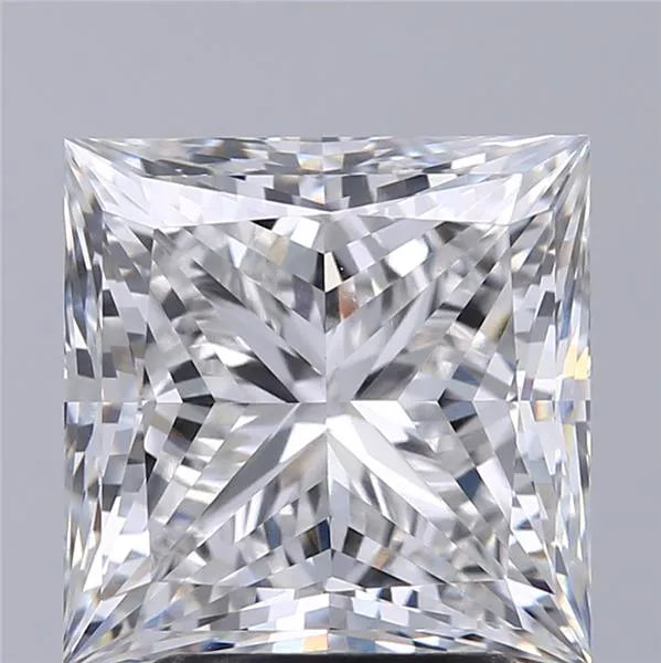 3.29ct Princess Lab Grown Diamond (Colour E, Clarity VVS2, IGI Certified)