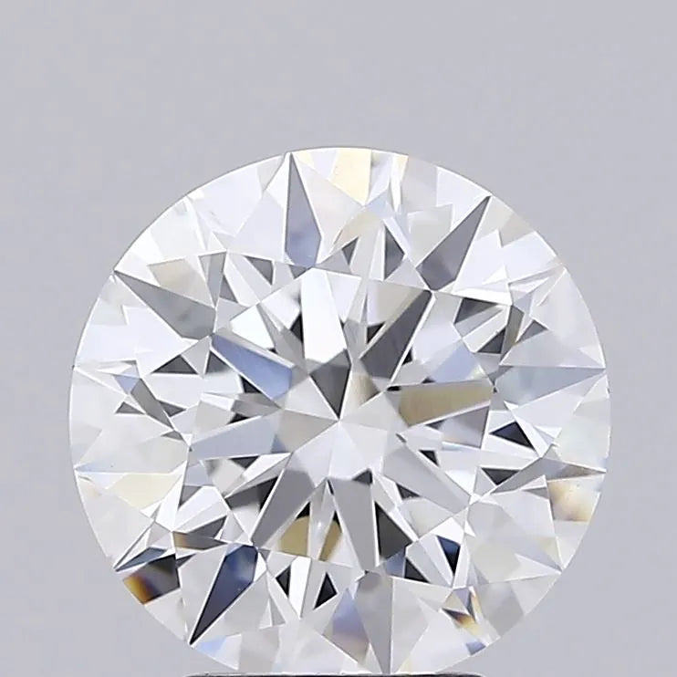 3.29ct Round Lab Grown Diamond (Colour E, Clarity VVS2, Cut EX, GIA Certified)