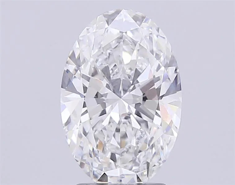 3.30ct Oval Lab Grown Diamond (Colour E, Clarity VVS1, IGI Certified)